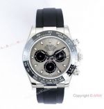  Swiss Grade Rolex Daytona 904L Steel Gray Dial Watch 7750 Movement